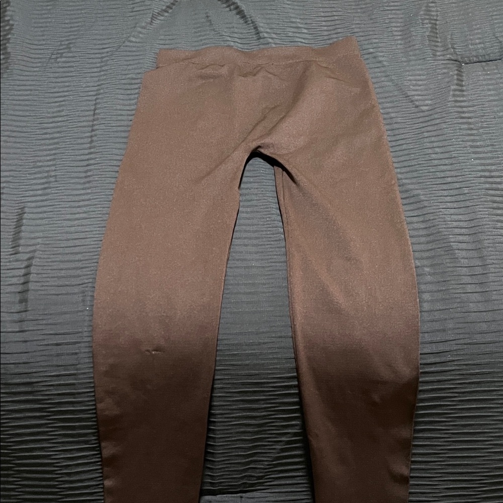 Sofra Women's Brown Leggings